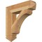 Ekena Millwork Legacy Arts & Crafts Rough Sawn Bracket, Western Red Cedar, 6"W x 28"D x 28"H BKT06X28X28LEC03RWR - alternate 1